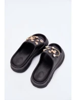 Pěnové Dámské Sandały Se Zlatými Černé model 21700251 - Boto Pěnové Dámské Sandały Se Zlatými Černé model 21700251 - Boto