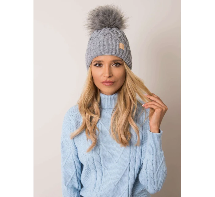 Dámská čepice JK CZ 9.74 šedá