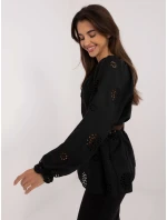 Bluzka LK BZ model 20470371 czarny - FPrice Bluzka LK BZ model 20470371 czarny - FPrice