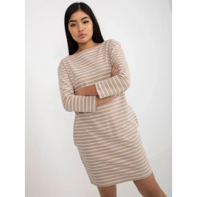 LO SK LK 259 šaty.08 bílá béžová