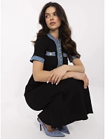 Sukienka NM SK model 22106267 czarny - FPrice Sukienka NM SK model 22106267 czarny - FPrice