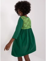 Šaty RV SK 7321.70 tmavě zelená