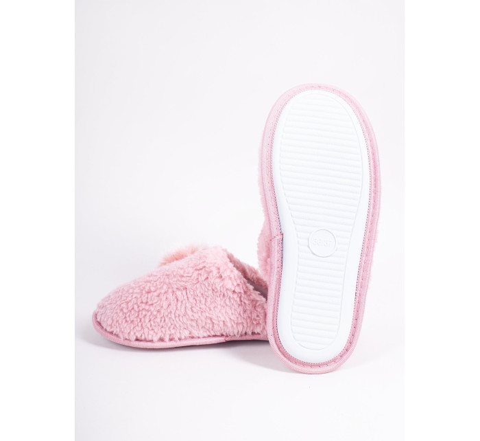 Yoclub Dámské pantofle OKL-0097K-0600 Pink