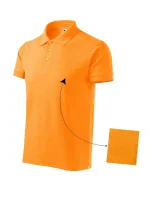 Cotton polokošile pánská tangerine orange Cotton polokošile pánská tangerine orange