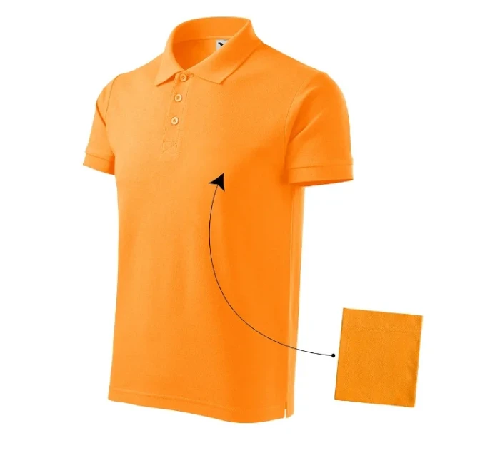 Cotton polokošile pánská tangerine orange Cotton polokošile pánská tangerine orange