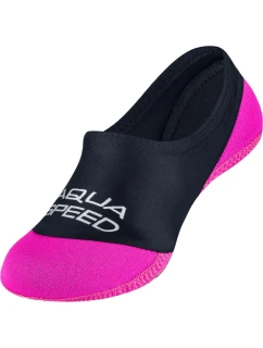 Ponožky na plavání Neo 177 černofialové - Aqua Speed