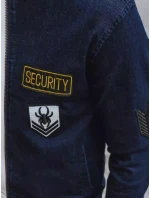 Pánská černá bunda FashionStreet TX4108 Pánská černá bunda FashionStreet TX4108