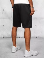 Pánské černé teplákové šortky FashionStreet SX2206