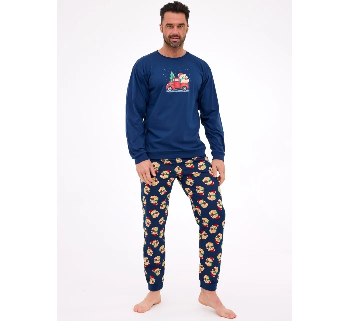 Cornette pyžamo 115/290 Teddy 2 délka/r Vánoce S-2XL pánské Cornette pyžamo 115/290 Teddy 2 délka/r Vánoce S-2XL pánské
