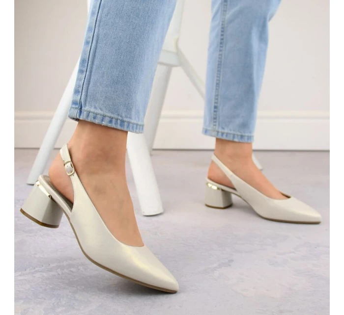 W  elegantní sandály model 21787614 - SERGIO LEONE