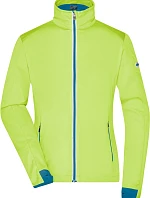 Daiber JN 1125 Dámská 3-vrstvá sportovní softshellbunda 02.1125 bright yellow/bright blue
