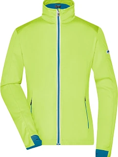 Daiber JN 1125 Dámská 3-vrstvá sportovní softshellbunda 02.1125 bright yellow/bright blue