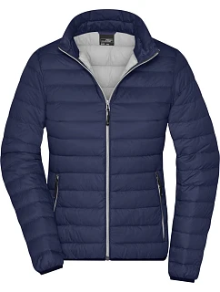 Daiber JN 1139 Dámská péřová bunda 02.1139 navy/silver
