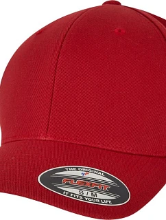 6 panelová kšiltovka  red model 22412445 - Flexfit