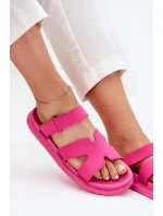 Dámské Gumové Pantofle S Páskem Fuchsie Tavirae Dámské Gumové Pantofle S Páskem Fuchsie Tavirae