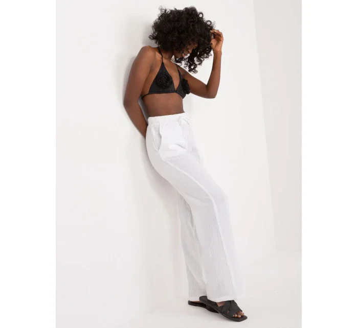Spodnie model 20100886 biały - FPrice
