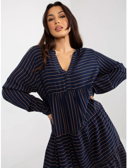 Šaty D73771M30361A2 tmavě modré Šaty D73771M30361A2 tmavě modré