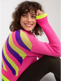 Dámský svetr EM SW model 17862997 01 růžový - FPrice