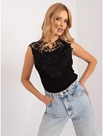T shirt PM TS model 22400590 czarny - FPrice T shirt PM TS model 22400590 czarny - FPrice