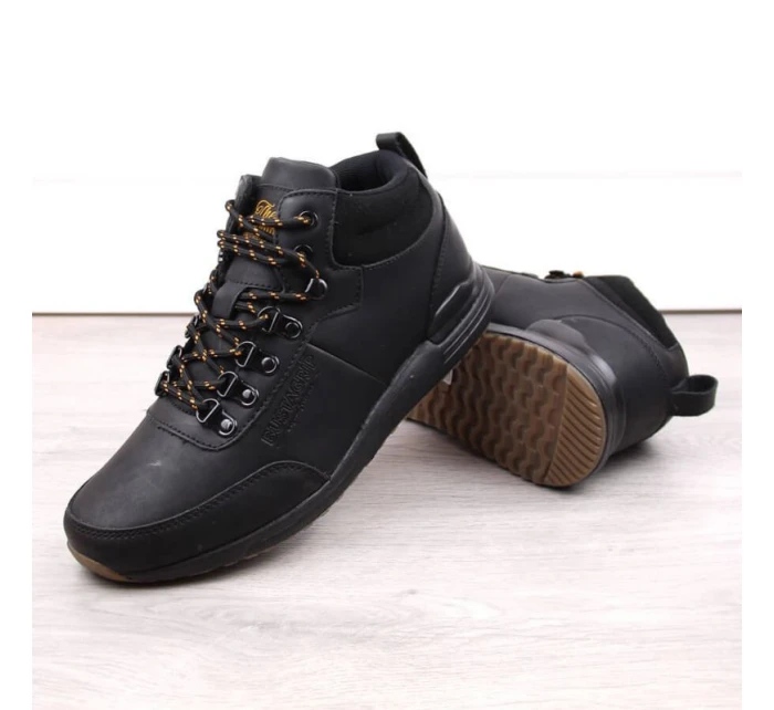 Pánské kotníkové boty Jogger MRM4A Černá - Bustagrip Pánské kotníkové boty Jogger MRM4A Černá - Bustagrip