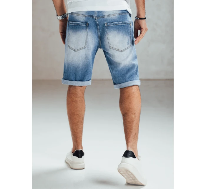 Pánské modré džínové šortky FashionStreet SX2560