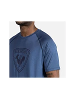 Pánské tričko ROSSIGNOL Westweg Shield Tee, tmavě modré Pánské tričko ROSSIGNOL Westweg Shield Tee, tmavě modré