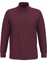 Kariban K 478 Mikina s 1/4 zipem 20.K478 wine