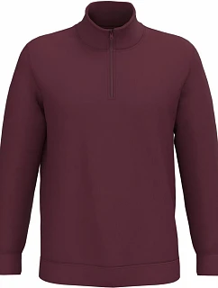 Kariban K 478 Mikina s 1/4 zipem 20.K478 wine