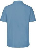 O Pánské piqué polo z bio bavlny dusty indigo model 22503749 - Neutral