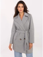 Płaszcz IT PL model 21302421 biało szary - FPrice