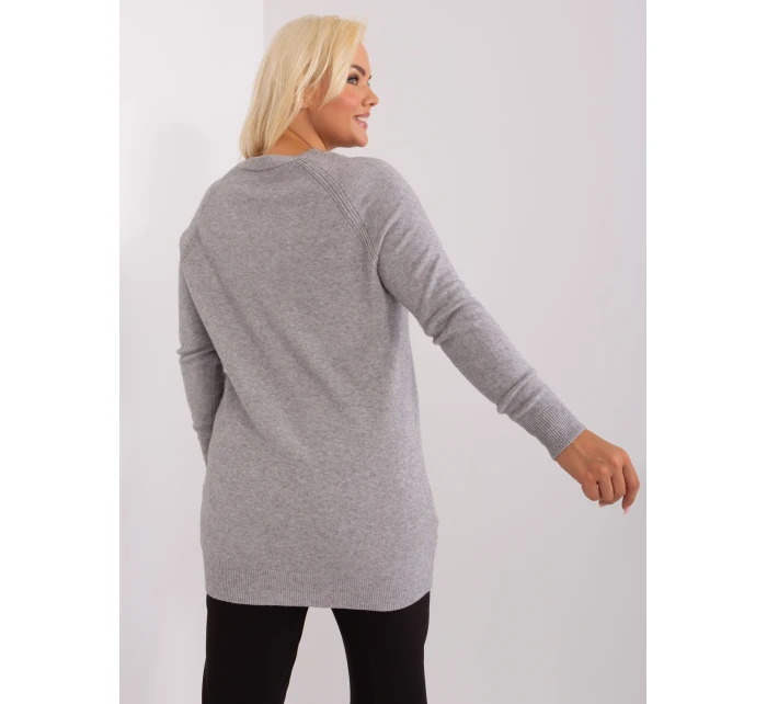 PM SW PM731 Svetr.34P šedá