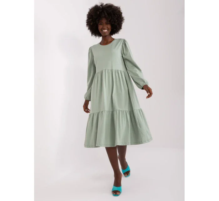 Šaty RV SK 5832.18X pistácie