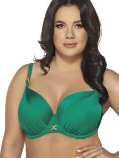 Dámská plavková podprsenka SK-182 Tmavě zelená - Ava