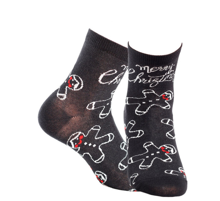 Dámské sváteční vzorované ponožky