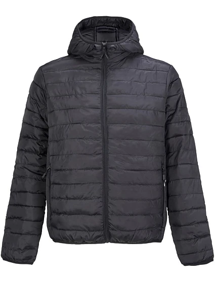SOL'S Stream Jacket Men Lehká pánská prošívaná bunda s kapucí 25.4444 black SOL'S Stream Jacket Men Lehká pánská prošívaná bunda s kapucí 25.4444 black