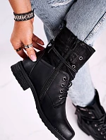 Dámské Kotníkové Boty Černé Perfecto