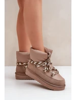 Semišové Sněhule Dámské S   Taupe model 21679986 - D.Franklin