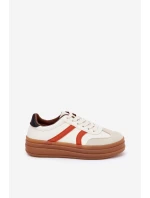 Dámské Tenisky Na Platformě Béžové Tolianna Dámské Tenisky Na Platformě Béžové Tolianna