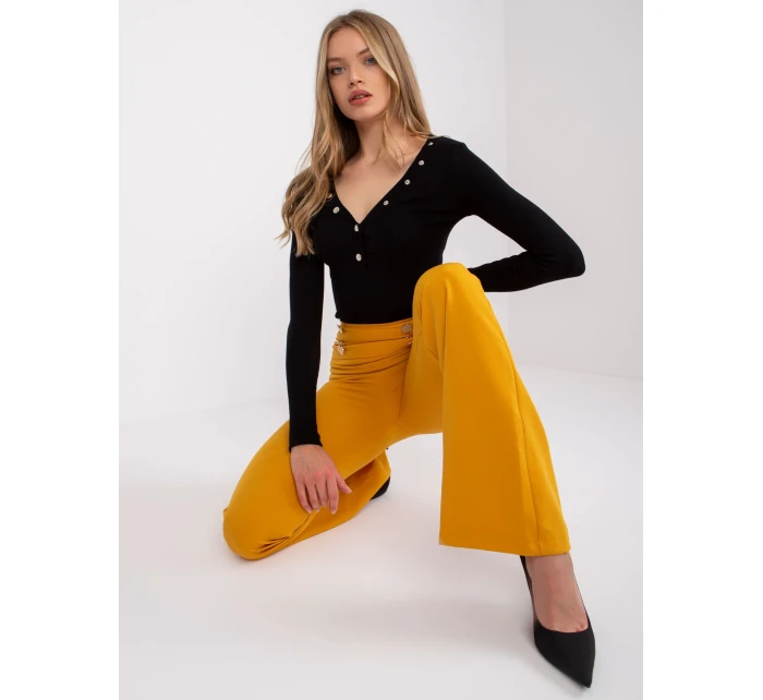 Kalhoty LC SP 22K 5019.13P tmavě žlutá