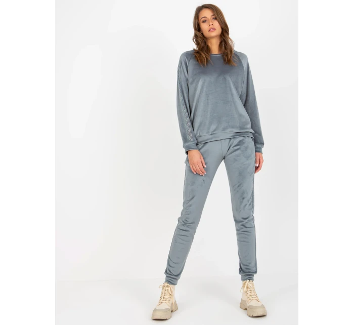 Souprava RV KMPL 8436.40 šedá modrá