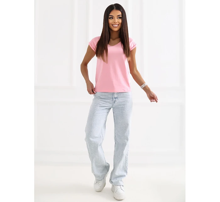 RV tričko TS 6108.04 světle růžové RV tričko TS 6108.04 světle růžové