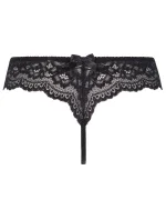 Svůdná tanga V-8628 černá - Axami