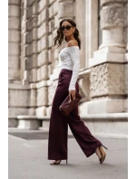 Dámské kalhoty Fern Bordó - LaBalancia