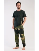 Pánské pyžamo dlouhé Army