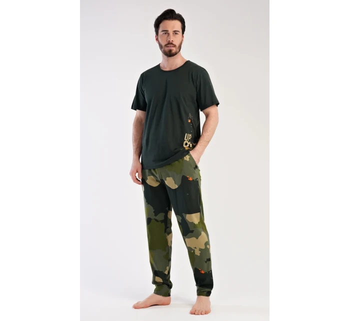 Pánské pyžamo dlouhé Army