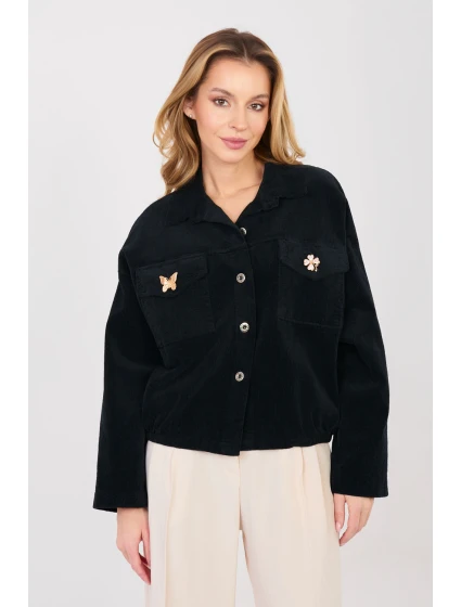 hřejivá kordová bunda model 224988 Rue Paris