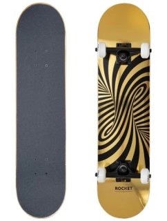 Rocket Twisted Foli Gold 7,5" skateboard RKT-COM-1555