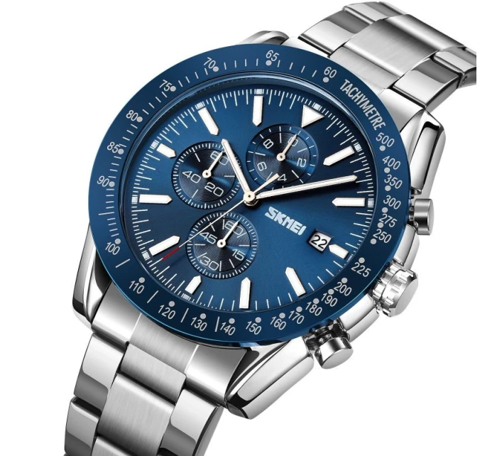 Pánské hodinky Skmei 9253SIBU + BOX Pánské hodinky Skmei 9253SIBU + BOX