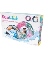 TROPICKÝ PLAVECKÝ KRUH 115CM 37598 RŮŽOVÝ TROPICKÝ PLAVECKÝ KRUH 115CM 37598 RŮŽOVÝ