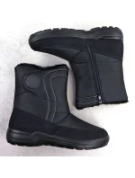 Dámské ploché zateplené sněhule černé model 21906490 - Potocki